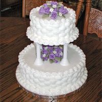 Wedding Cake This was a last minute cake I did for someone, working on it in two evenings.