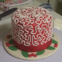 Mini Christmas Cake 