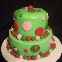 Housewarming Cake This cake was for a housewarming. The colors match those in the home.