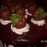 Chocolate Covered Strawberry Cake This is a chocolate and strawberry cake! I used the Summer Scratch Srtawberry cake recipe from this site and it is FABULOUS! This cake is...