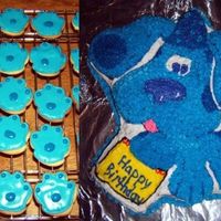 To Play Blue's Clues You've Got To Find A..... paw print! These are for my daughter's fourth birthday party at preschool. I'm planning to serve the cake after lunch and give...