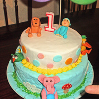Pocoyo Cake 