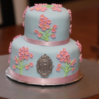 Mawa's Graduation Cake This was for a sweet freind of my daugher for Graduation. 3" and 5" very small.