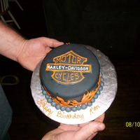 Harley Birthday Cake 