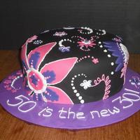 Birthday Cake "50 Is The New 30" I made this cake for my friend who turned 50. Last year I wasn't too nice when I made her a birthday cake (it said "50 minus 1&...