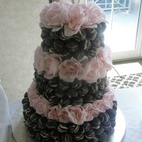 Cakebite Wedding Cake I did this for a fall bridal show and so far have booked one wedding from this display. This has 175 bites. The bride will have all white...