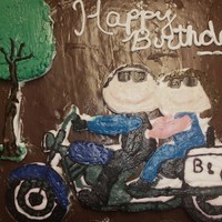 Motorcycle A co-worker introduced me to the Buttercream Transfer technique. I made my first attempt with a motorcycle cake for my dads birthday. It...