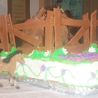 I Want A Horse This cake was a great cake for my daughter who loves horses. I got the idea from one that I viewed on cake central. I can not thank the...