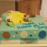 Teddy Bear I seen these bears on u-tube and feel in love with how adorable they were. They worked out to be a great add on for my daughters first baby...