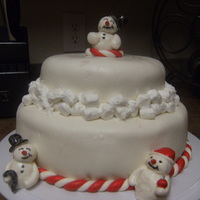 1St Cake With Fondant Figures 