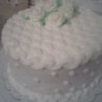 My First Attempt At Basketweave I done this cake right after I finished my course one class. I tried basketweave for the first time. (Figured it would be easier on the top...