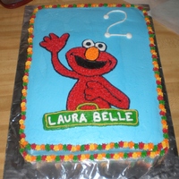 Elmo Birthday Thanks SO much to others on this site for providing the inspiration for this cake. My niece loved it!