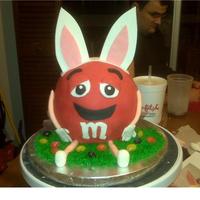 M&m Bunny :) Thanks SO much for posting m&m bunny cakes and giving me inspiration. I would have never thought of this cake on my own. This went to a...