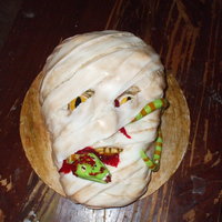 Buried Alive mummy being eaten alive by a snake he's becoming a snake himself