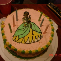Princess And The Frog Cake 