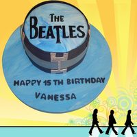 Beatles Cake Beatles Cake made for a 15th Birthday. Thanks for looking.