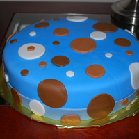 Boy Baby Shower Cake A cake I made for a friend, based on the design she wanted.