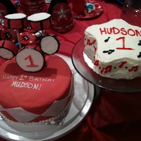 Rock Star Cake & Smash Cake Rock Star Bday Party for a 1 yr old