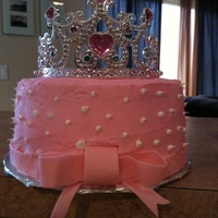 Princess Themed Bday Cake (Smash Cake) 