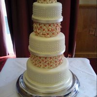 Hydranger Wedding Cake 