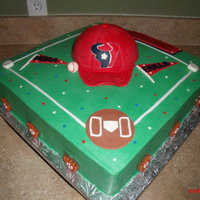 Baseball Cap For my youngest sons baseball banquet...They won Districts!