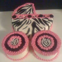 Baby Shower Carriage Cake 