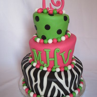 Topsy Turvey Zebra Stripes 