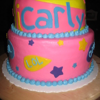 Icarly Cake iCarly cake, idea from here on CC. Iced in buttercream and fondant accents.