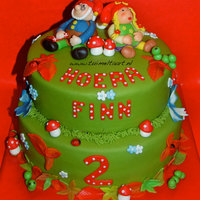 With Belgian Creatures Plop I made this cake in 8h. The person who it would make had the flu.