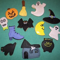 Halloween Cookies A nice assortment of Halloween Cookies