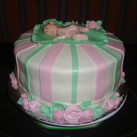 Baby Shower Cake Baby Shower cake for a Baby Girl.