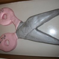 Scissors Cake 