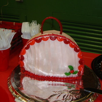 Holiday Purse Cake This cake was made for a shopping night sponsored by the PTA at my daughter's school. The cake was made from golden yellow cake and...