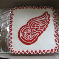 Red Wings The second Red Wings cake that I made. I like this one so much better.