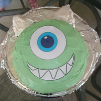 Monsters Inc Monsters Inc 3-d birthday cake