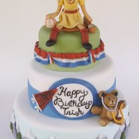 Through The Years This is a birthday cake I made for a 74 years old woman who is losing her memory. The bottom tier represents the Rocky Mountains where she...