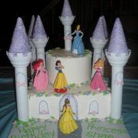 Princess Castle Cake My niece wanted a princess cake for her 2nd birthday....she loved it and that's all that matters :-) It's a 10 inch square and a...
