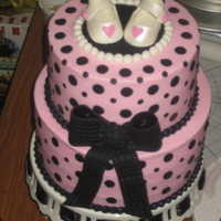 Polka Dot Baby Shower Cale 