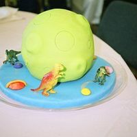 Mars! This cake was inspired by Debbie Brown's Cartoon Cakes and was created for my son's 11th birthday (who loves both astronomy and...