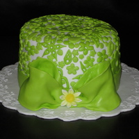 Mother's Day Cake Fondant finish.