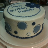 Simple Birthday Cake This was for a Christmas Eve birthday, but I wanted to stay away from Christmas designs because she gets that all the time! Vanilla cake...