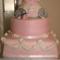 Princess Carriage Cake For my Niece's 1st birthday party. The Carriage was inspired by so many others here on Cake central. It was her smash cake. It was...