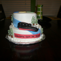 Usa Bobsled A welcome back cake for one of the doctors I work for. He went to Vancouver during the Olympics to serve as a physician for the bobsled...