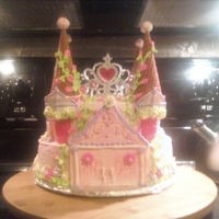 Princess Castle Cake The three year old princess wanted to open the doors to see who was inside.