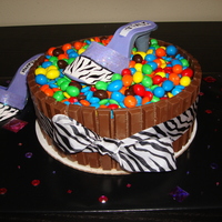 Candy Barrel Cake This is my first attempt at a candy barrel cake and fondant shoes. I saw many of these on this site and i wanted to try it. i made this for...