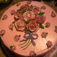My Cutie i made this cake for a frien for her birthday but i think it will look good on mothers day to