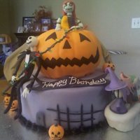 40Th B-Day Cake everything is edible and the x-mas lights really work my husband made them for me.