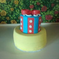 Snow White This poor cake had a rough car ride and had been sitting out for a few hours before the party. GOod thing it was for my family and they...