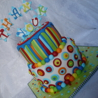 Primary Colors This was a cake done as a thank you gift....thank you jacklotz1 for the inspiration!!!