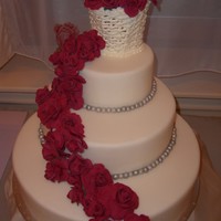 Classical Wedding Cake Something classical. Piped the basket with RI, but made its too high and am not really satisfied with it.